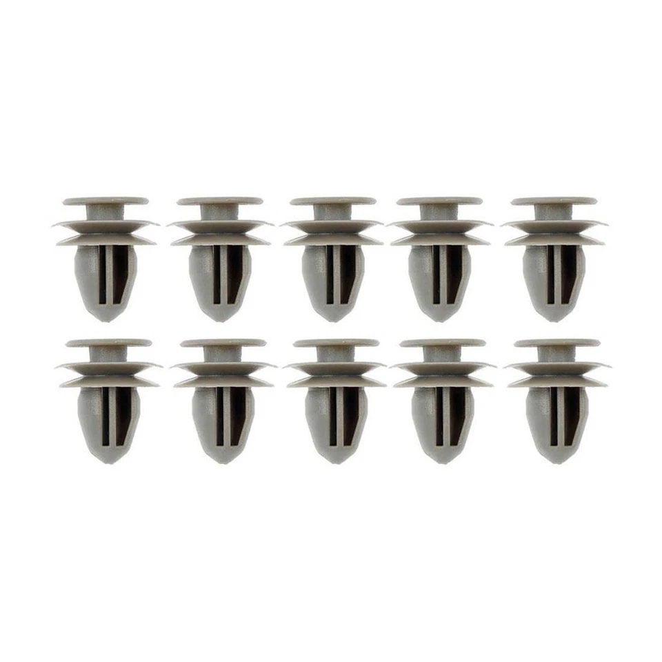Dorman Set of 10 Interior Door Panel Fasteners Retainers Clips Fits Acura Honda - Image 2 of 4