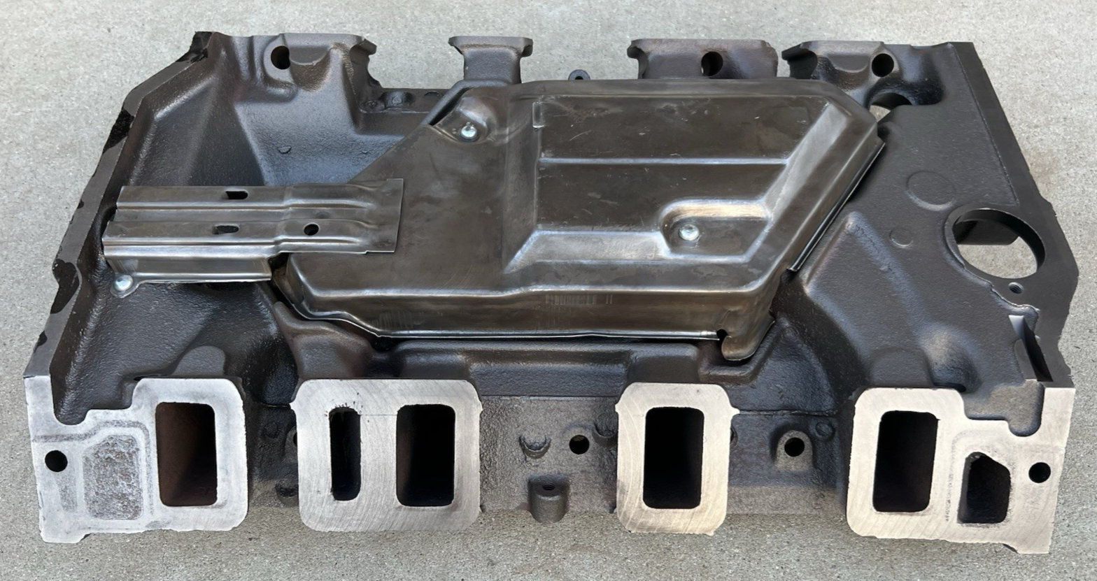 C2ae FORD THUNDERBIRD 390 4 BARREL INTAKE MANIFOLD CAST IRON C2AE 2D6 1961 ...