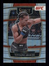 2022 Panini Select UFC Concourse Silver Prizm Viviane Araujo
