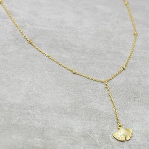 Authentic The Golden Ginkgo Lariat Of Eternal Resilience