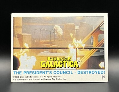 Battlestar Galactica Trading Card #14 Topps 1978