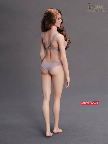 LDDOLL EU28M 1:6 Pink Skin Seamless Silicone Body with details Fit Female Head - Picture 6 of 11