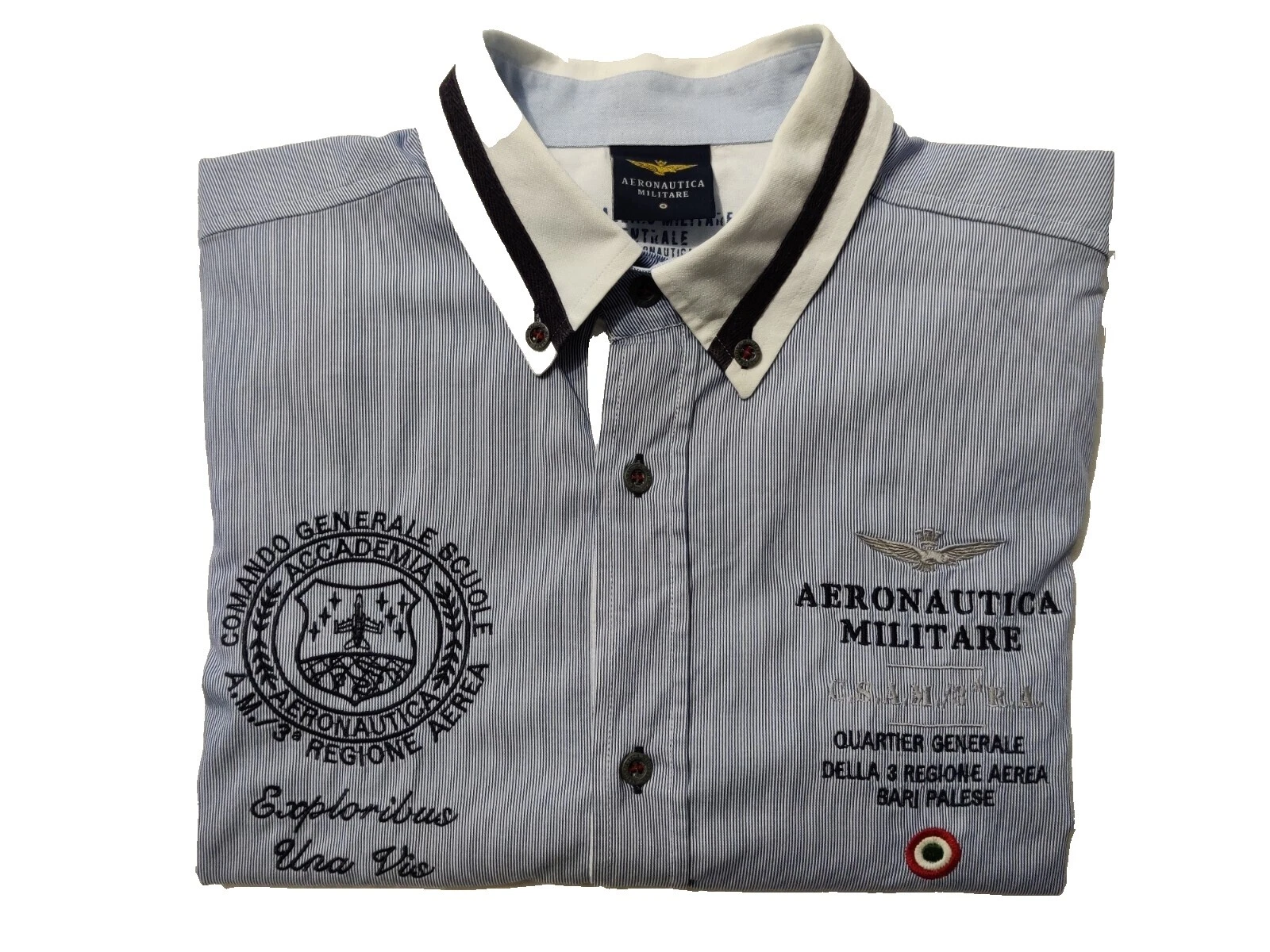 Aeronautica Militare Regular Size Casual Button-Down Shirts for Men