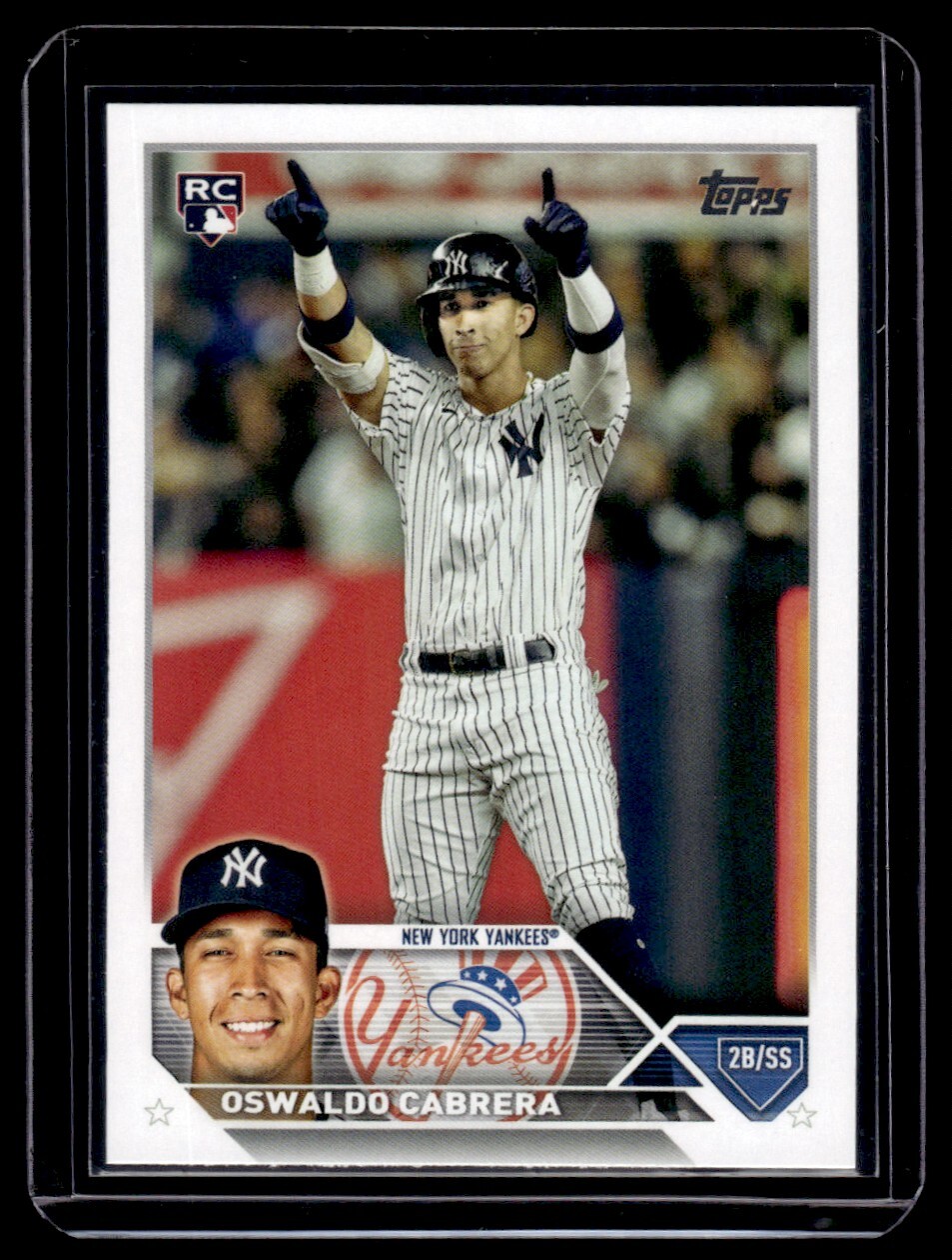 2023 Topps Oswaldo Cabrera RC New York Yankees #487