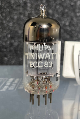 Philips / Miniwatt ECC83 / 12AX7 MC1 D6K #236 Dual Triode Tube