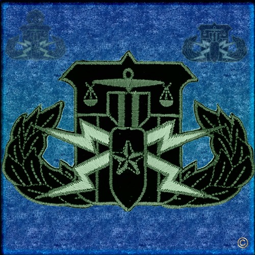 Law Enforcement EOD/HDT Senior Patch (Green) - Picture 2 of 2