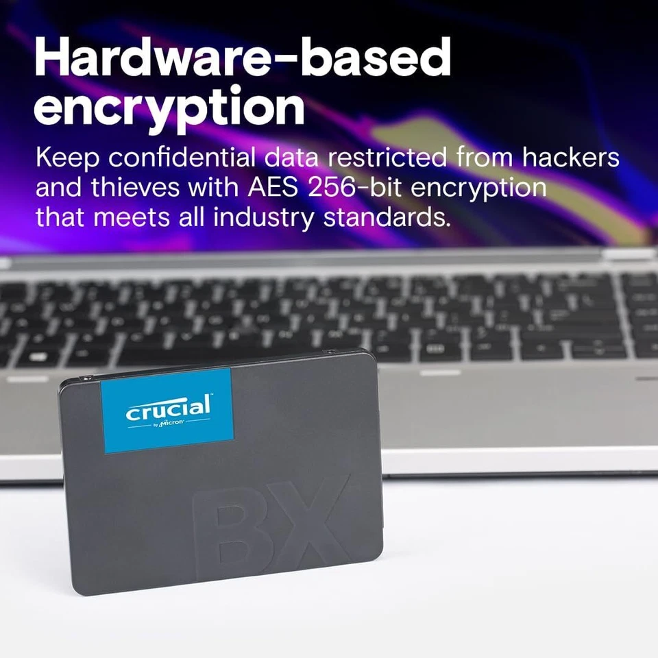 Crucial BX500 SSD 4TB 3D NAND SATA 2.5" Internal Solid State Drive - Image 4 of 4