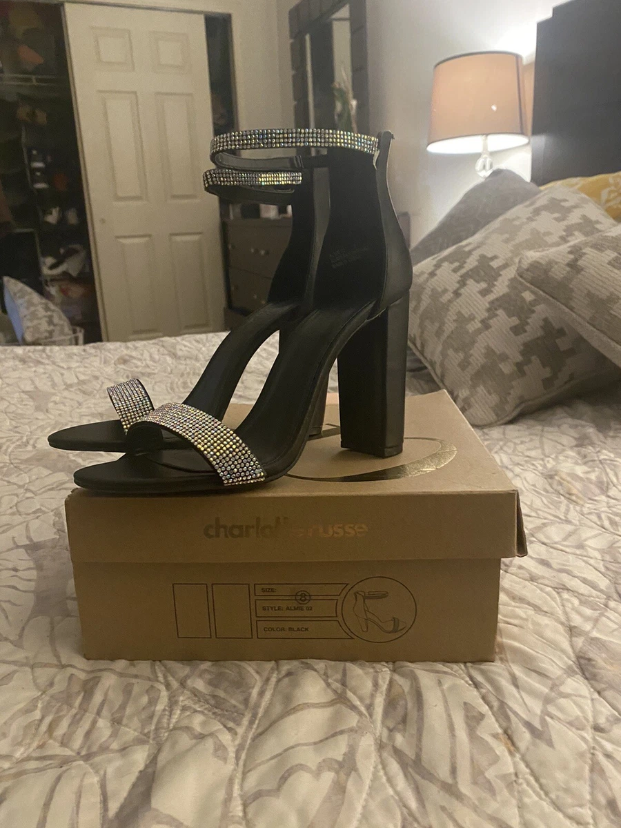 Charlotte russe sparkly heels clearance