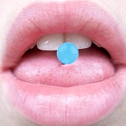 Großhandel Posten Zunge, Brustwarzenringe Körperschmuck Zunge 14g 5/8" - Bild 6 von 6