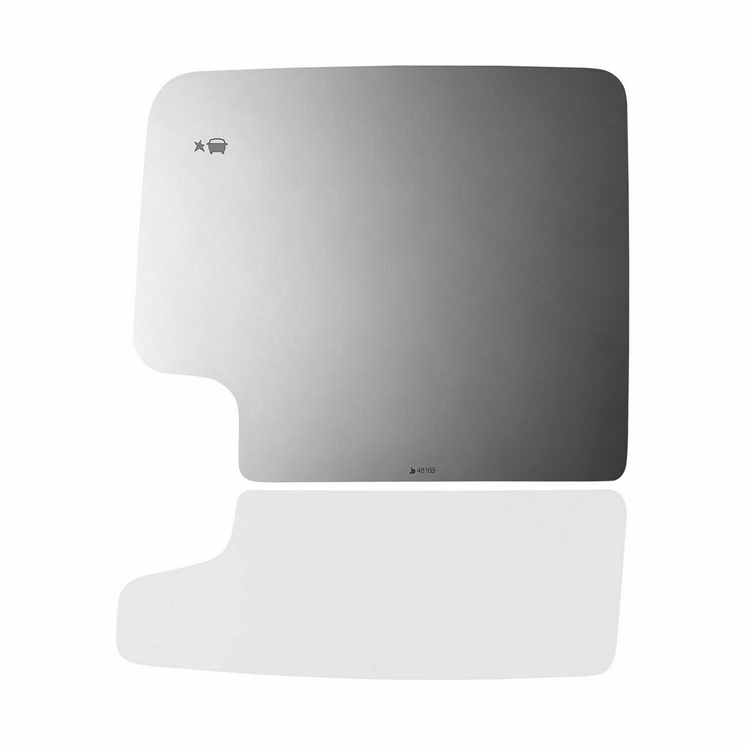 20-21 GMC Sierra 2500 HD Driver Side Upper Flat Mirror No Backing Plate  -image