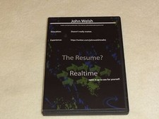 John Welsh The Resume is Realtime by JohnWelshTrades Trades DVD options trading
