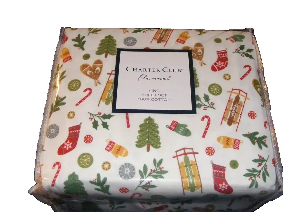 Hojas de cama King Charter Club