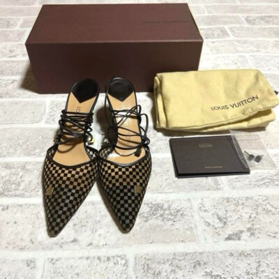 LOUIS VUITTON ルイヴィトン レースアップサンダル ダミエ 36 s-l400.jpg