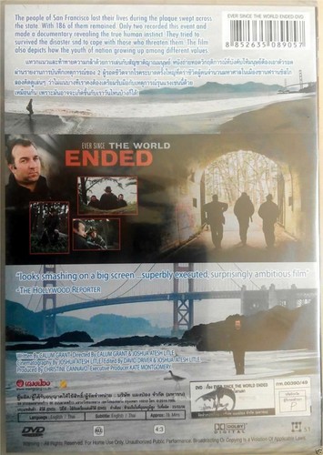 Ever Since the World End (2001) DVD All/0 PAL - James Curry, Cult Indie Ciencia ficción - Imagen 2 de 2