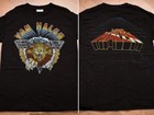 Van Halen Live 1982 Diver Down Tour T-Shirt, 1982 Van Halen Lion Logo T-Shirt