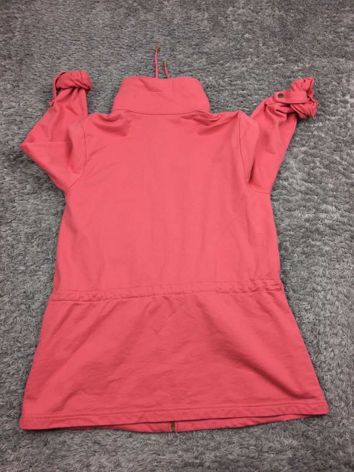 Basic Editions Jacket Womens Size Medium Pink Ful… - image 10