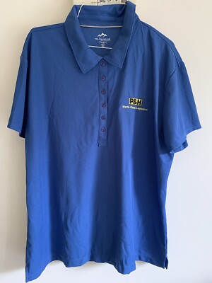 NEW Womens Tri Mountain Performance Golf Polo Shirt P&H World Class Logistics
