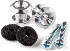 Jim Dunlop Guitar Strap Button Set 7102 - Secure Your Strap with Durable Metal