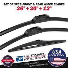 Original Equipment Bracketless Windshield Wiper Blades 26 20 12 All Season Original Equipment Bracketless Windshield Wiper Blades 26 20 12 All Season