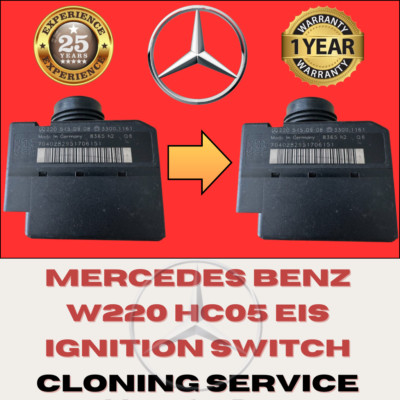 Mercedes Benz EIS EZS Cloning Service Ignition Switch For ✓W220