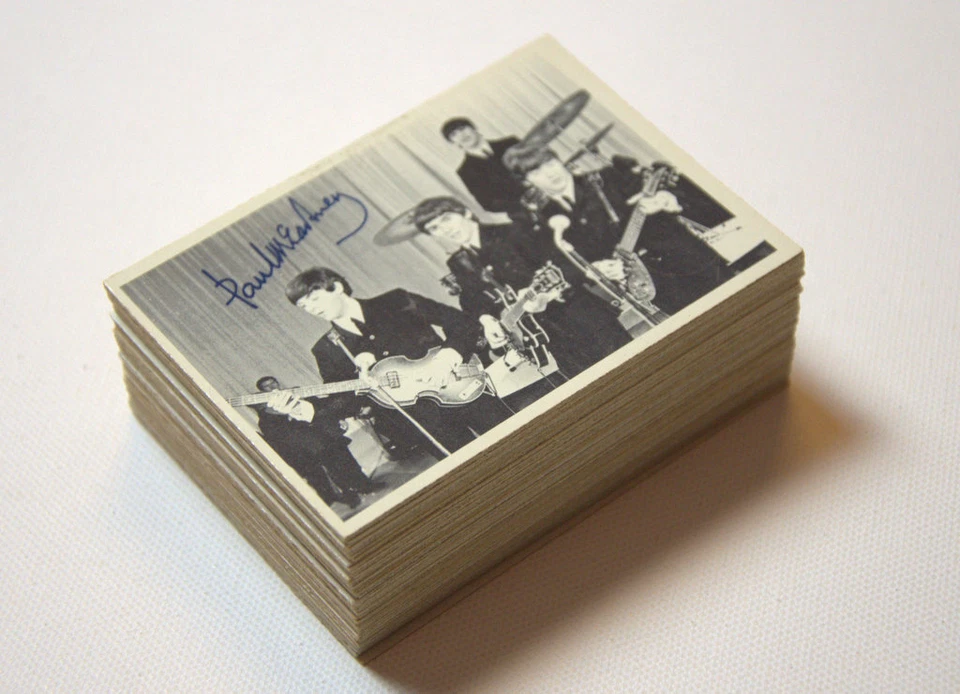 BEATLES B&W 2nd Series Cards, 1964 O-Pee-Chee/OPC (U-Pick - Complete Your Set) - Image 2 of 2