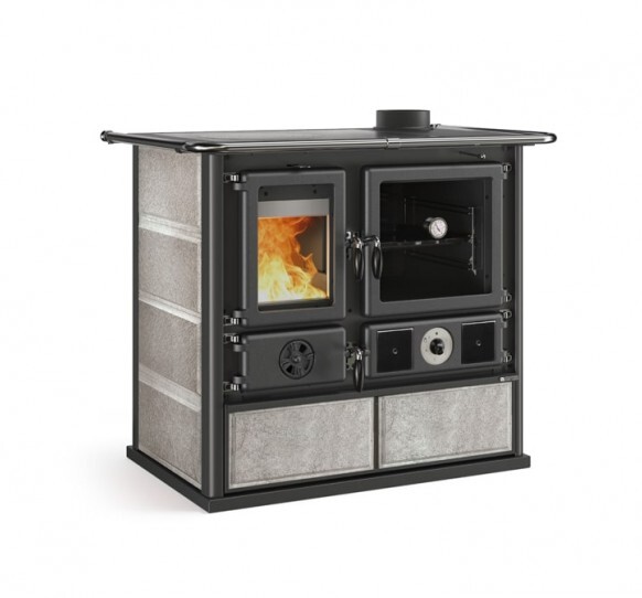 LA NORDICA TERMOROSA DSA 4.0 CUCINA A LEGNA PIETRA NATURALE 11 KW 7017556