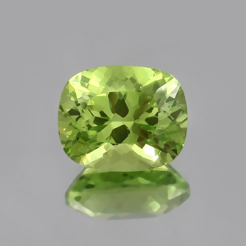 Makellos Ceylon Peridot Farbe Grün Saphir Lose Kissen Schliff Edelstein 10x8 MM - Bild 1 von 4