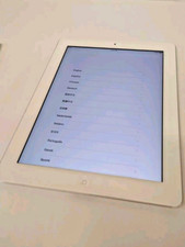 Applie iPad 2nd Generation White/Silver 16GB Model A1395- Set Up Ready No Cord