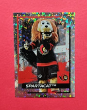 Spartacat - Ottawa Senators - 2024-25 Topps NHL Sticker - Mascot Foil - #345