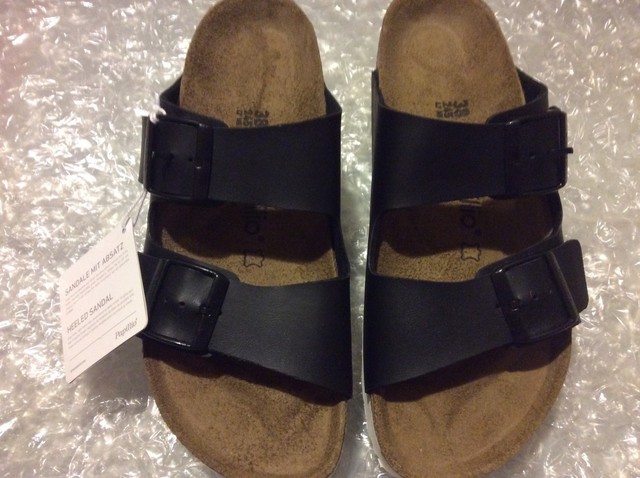 black platform birkenstock