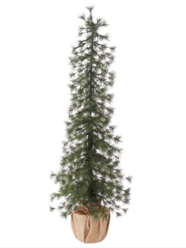 Holiday Alpine Trees with LED lights - Set of 3 - Picture 2 of 7