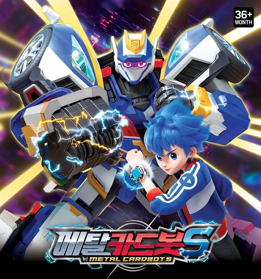 Metal Cardbot S AZUL COP S Coche de Policía Transformador Robot Figura Coche Juguete 2024 Foto 3 de 4