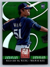 2014 Donruss #95 Wei-Chung Wang Elite Turn Of The Century #/199