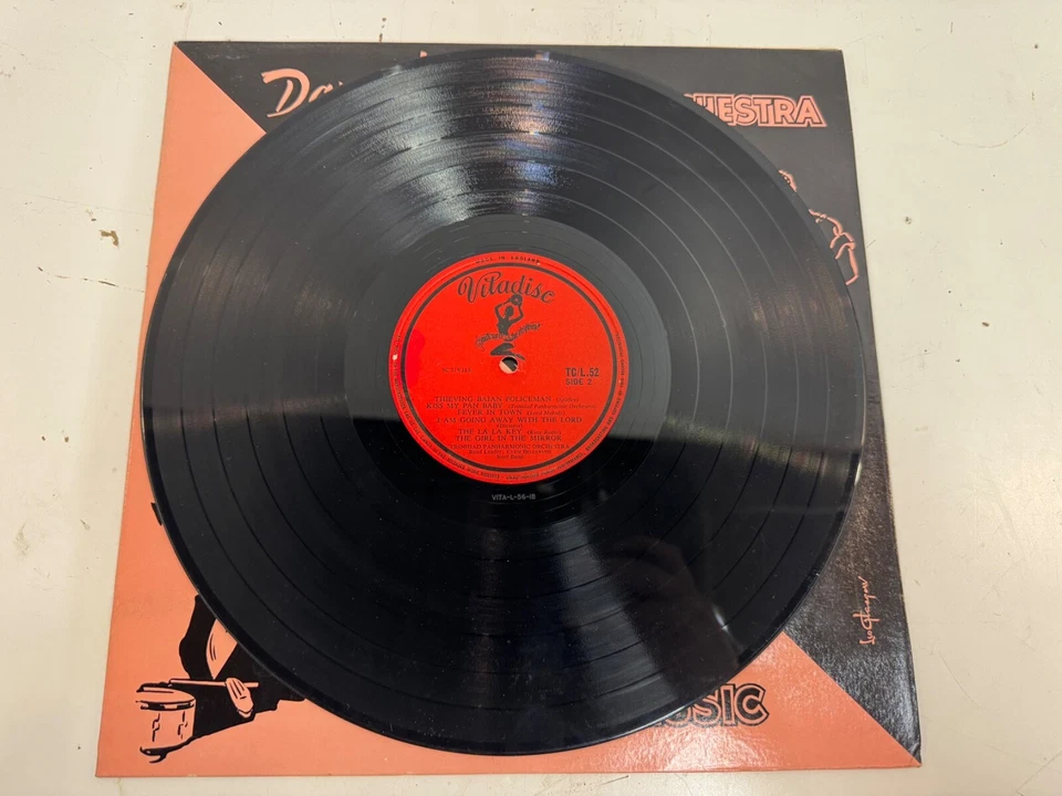 SHE SHE Calypso Band Vitadisc TC/L 52 Boys Town Steel Calypso Music Vinyl Record - Image 4 of 4