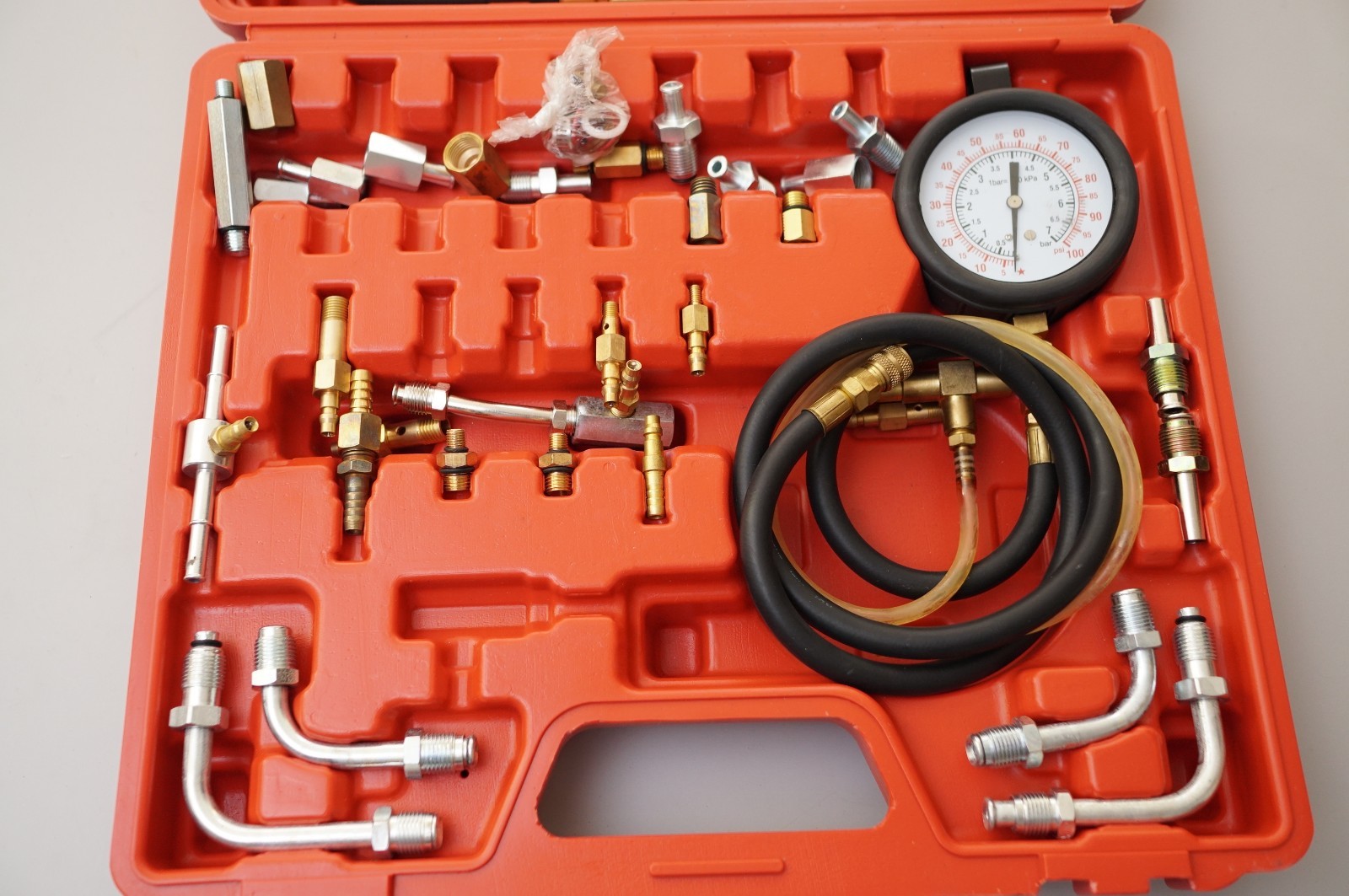 New Master Fuel Injection, Fuel Pump Pressure Tester Kit TU443 eBay