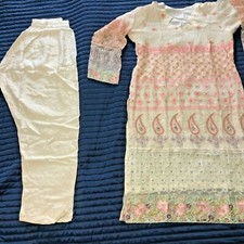 Shalwar Kameez MEDIUM Punjabi suit Fancy Brand New 