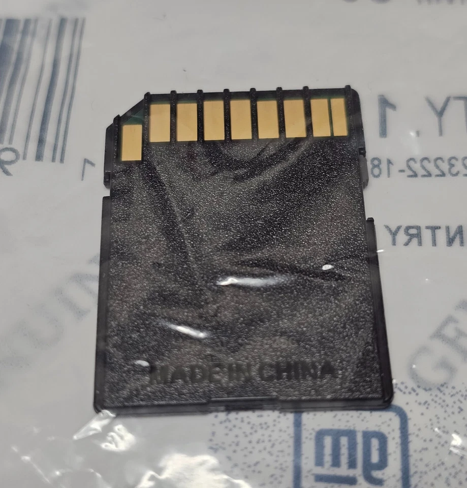 GM GPS Navigation SD Data Card, North America 86775533 OEM Sealed - Image 4 of 4