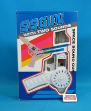 Vintage Space Sound Gun Lights and Sounds with Box Tested and Works