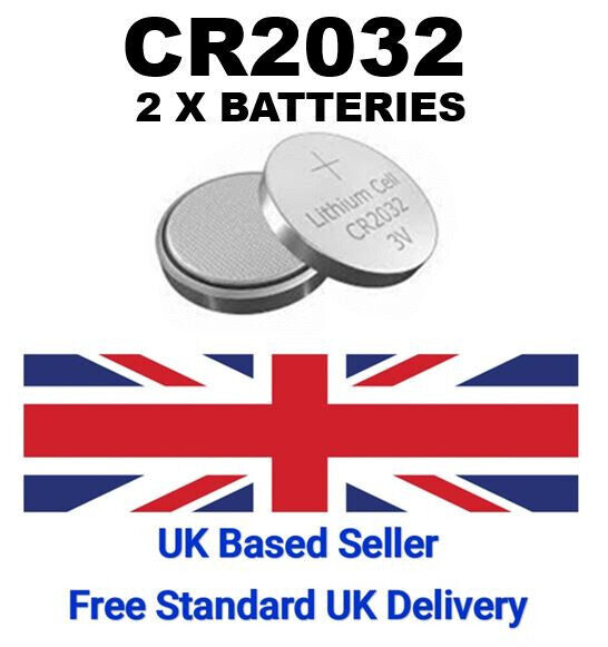 2 X Batteries for Dunelm Electronic Marble Effect Kitchen Scales CR2032