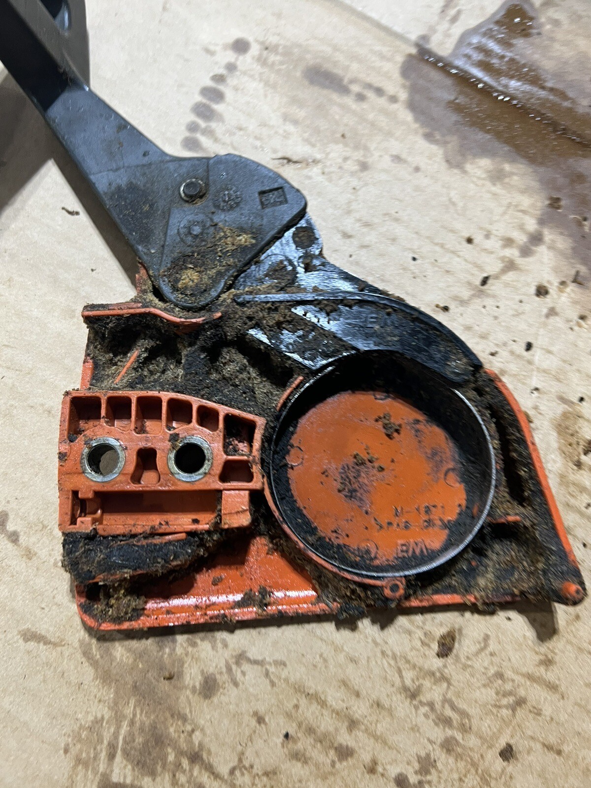 Husqvarna Chainsaw Clutch Cover And Chain Brake eBay