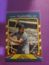 1987 Fleer Limited Edition Baseball Superstars - #30 Dale Murphy