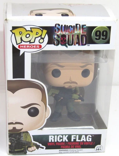 Funko Pop Suicide Squad #99, Rick Flag. NIB.