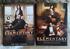 Elementary TV Show DVD Seasons 1-2 Jonny Lee Miller Lucy Liu Detective Sherlock