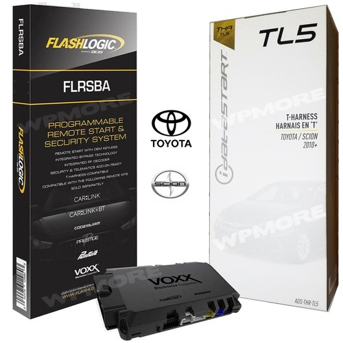 Flashlogic FLRSBA Remote Start Add On Module 3X LOCK Start Toyota Scion 2010+ - Picture 1 of 3
