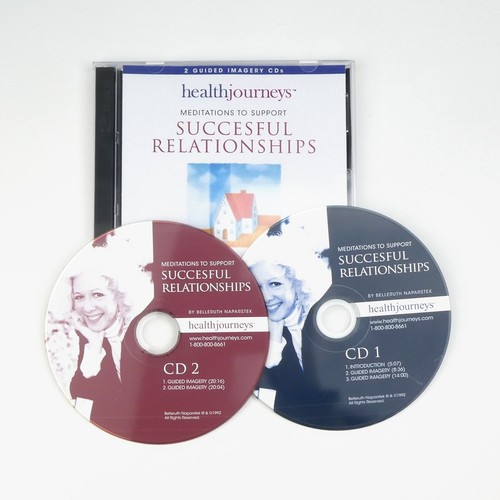 SUCCESSFUL RELATIONSHIPS 2 CDs Guided Imagery Belleruth Naperstek Self Hypnosis
