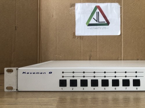 Kaveman 8 Digital V6 KVM Switch with Brackets & UK Power Lead -Inc VAT - Imagen 3 de 7