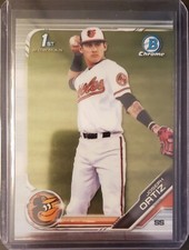 2019 Bowman Chrome Joseph Joey Ortiz  Prospect RC Orioles 1st Bowman RED HOT QTY