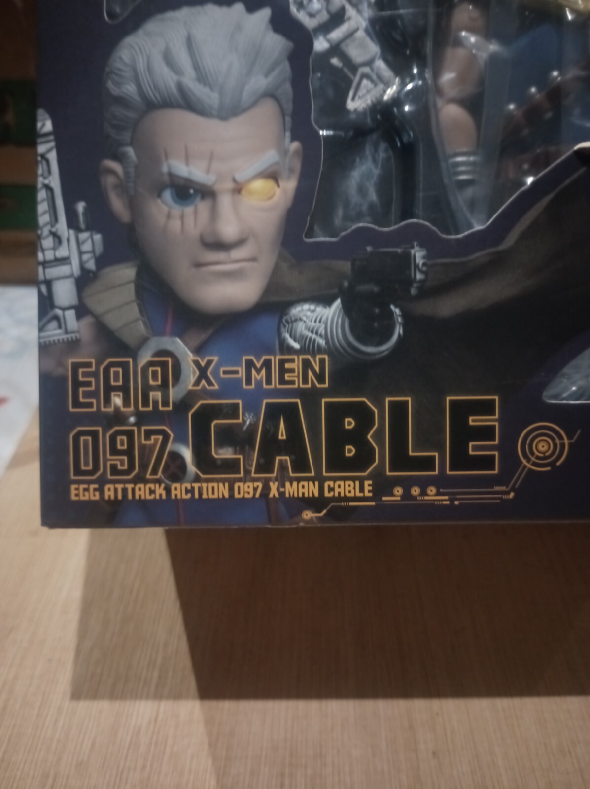 Figurine Marvel X-Men Cable EAA 097 en version collector Egg Attack Action