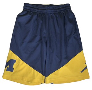 michigan jordan basketball shorts