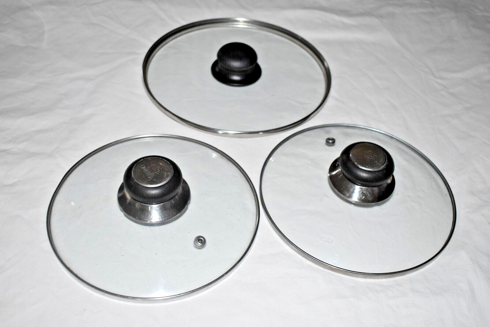 7 pc. ONEIDA IMMACULATE 18/10 SS (2) 2 QT + (2) 3 QT SAUCEPANS Pan + 3 Lids eBay